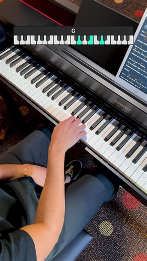 Cifra no papel é uma coisa… cifra direto no teclado é outra história! 🎹 No Cifra Club, dá pra visualizar os acordes no formato de teclado e usar como guia na hora de praticar. 👉 Olha como fica no Casio AP-470 e conta: já testou esse recurso? #cifraclub #teclado #cifras | Cifra Club