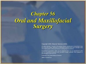Oral and Maxillofacial Surgery - SlideServe