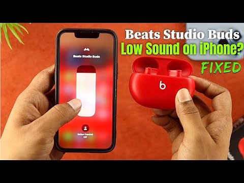 Beats Studio Buds Low Volume on iPhone! [Solved]