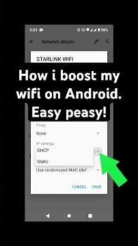 how i boost my wifi on Android. easy peasy!