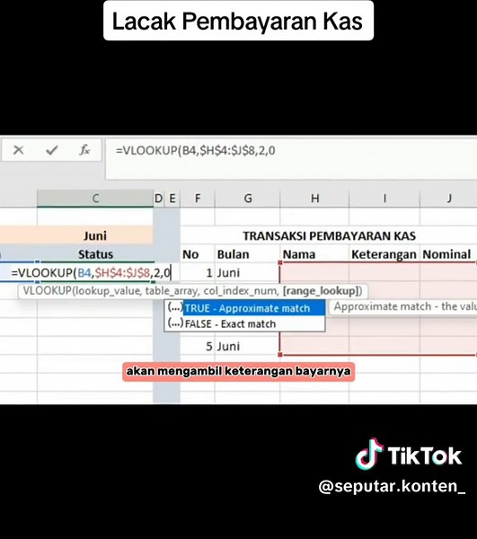 Ga tau siapa yang belum bayar uang kas? Pakai Cara ini buat lacak siapa aja anggota yang belum bayar dan sudah bayar uang kas Jangan lupa save ya #excelforworking #excelforbusinesss #trickexcel #accounting #finance #exceltips