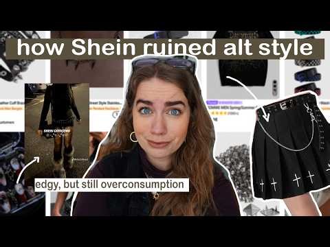 HOW SHEIN RUINED ALT STYLE // being emo and shopping on Shein is comically ironic and here is why