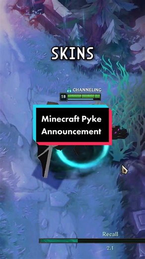 Minecraft Pyke Skin Customization and Giveaways