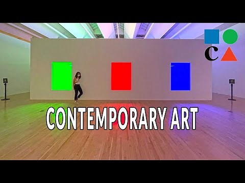 The Museum of Contemporary Art, Los Angeles Tour (MOCA) 【4K】 60fps