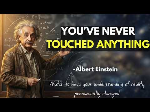 Albert Einstein Explains The Big Misconception About TOUCHING Things