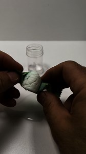 1.5K views | #tissue #compressed #green #foodcoloring #reels | Ron Spina Content Creator | Facebook