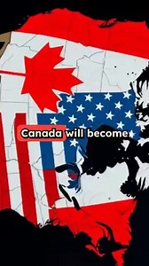 Canada- The 51st State USA. #usa🇺🇸 #geography #maps #border #canada🇨🇦 #states #response | Goal seeker