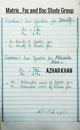 GRAHAM'S LAW OF DIFFUSION. For DENSITY,MOLECULAR MASS AND TIME. COMPARISON AND NUMERICALS