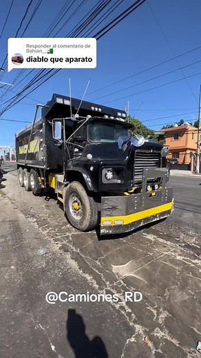 Respuesta a @Dahian__🚛 Mack DM600 #CamionesRD
