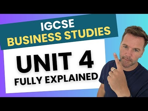 IGCSE Business Studies UNIT 4 – Everything You Need to Know - Full Revision!