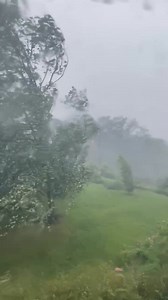 Saturday 4:45pmET (6/7) Powerful gusts with that severe line of storms. View from atop Missionary Ridge. #Chattanooga The National Weather Desk | Meteorologist David Glenn WTVC