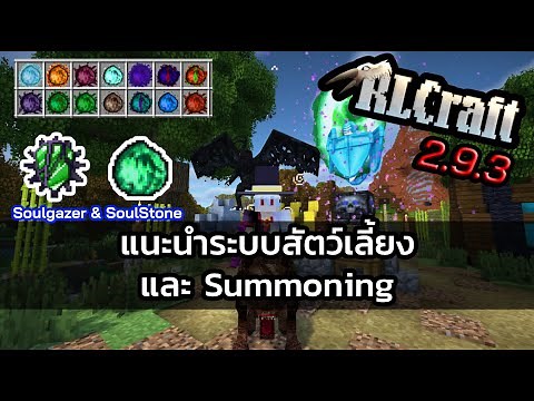 RLCraft 2.9.3 introduces pet system and summoning.