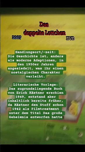 Das doppelte Lottchen | 2007 #movie #dvd #klassiker #komödie #zeichentrickfilm #family #film #2000s