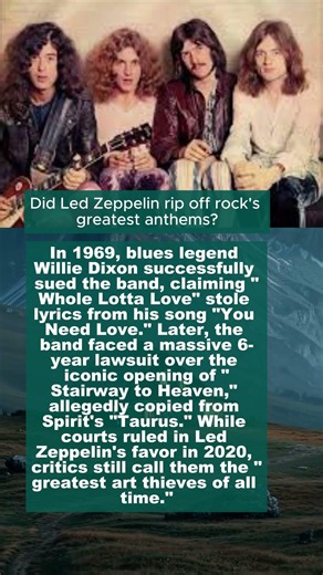 The Millions-Dollar Plagiarism Scandals of Led Zeppelin