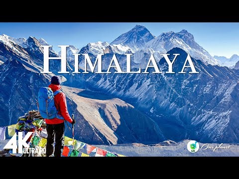 Himalayas in 4K 🏔️ | Majestic Snowy Peaks & Breathtaking Mountain Landscapes