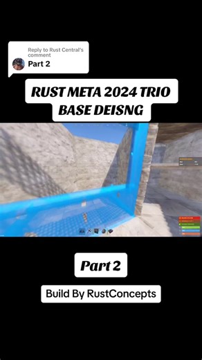 Replying to @Rust Central NEW rust Meta trio base 2024 #rust #rusttok #rustshorts #trending #rustgame