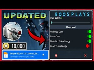 Sniper 3D Mod Apk v6.12.1 | Unlimited Money & Unlock All Weapon