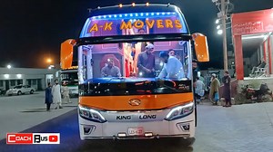 170K views · 9.1K reactions | Karachi to Quetta AK Movers Bus Service Pakistan | Bus TV | Facebook