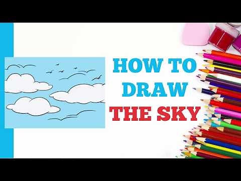 How to Draw the Sky in a Few Easy Steps: Drawing Tutorial for Beginner Artists
