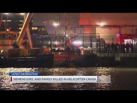 Siemens exec., family killed in helicopter crash