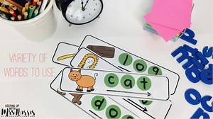 6.7K views · 16 reactions | Teaching blending and segmenting has never been easier! CVC Words: https://www.teacherspayteachers.com/Product/Blending-Cards-CVC-966574 Words with Blends: https://www.teacherspayteachers.com/Product/Blending-Cards-Words-with-Blends-873775 | Made by Meg | Facebook