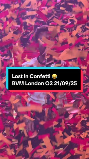 To be back under this confetti 😫 Busted vs Mcfly - London O2 21/09/25 #bustedvsmcfly #dannyjones ##mcfly #year3000 #tour @McFLY @Busted