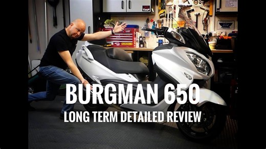 2018 Suzuki Burgman 650 Executive - Long term review