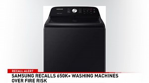 12 shares | RECALL: Over 600K top-load washing machines recalled due to fire hazard STORY: https://midmichigannow.com/news/local/recall-top-load-washing-machines# | Mid-Michigan NOW | Facebook