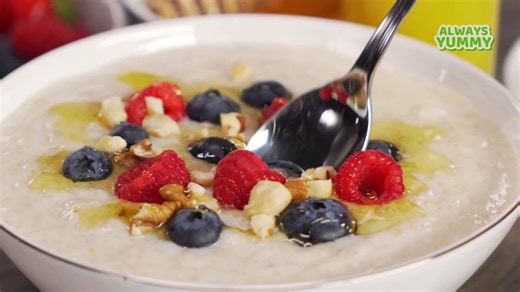 How to Make Perfect BREAKFAST PORRIDGE Oatmeal Porridge In 10 Minutes. Recipe by Always Yummy