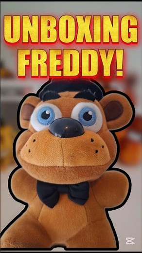 UNBOXING FREDDY PLUSH! #fnaf