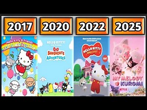 EVOLUTION OF HELLO KITTY MOVIES & TV SERIES (1987-2025)