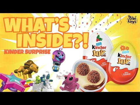 WHAT’S INSIDE 4 KINDER SURPRISE? 🥚✨ | Big Kinder Unboxing