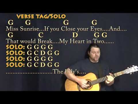 If I Needed You (Townes Van Zandt) Strum Guitar Cover Lesson with Chords/Lyrics - Capo 4th
