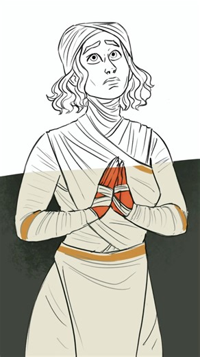 Secret tiefling reveal #tiefling #dungeons and dragons #characterdesign #artreveal #femalecharacter