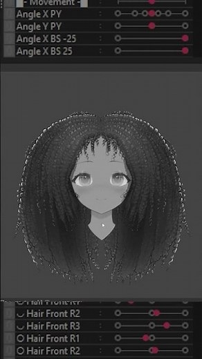 FREE UPDATE - Live2d Hair Physics Example Project & Tutorial