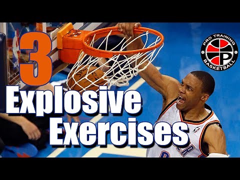 3 Explosive Exercises | Improve Your Explosiveness | Pro Training Basketball