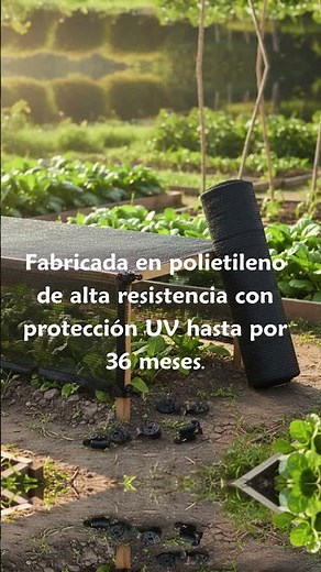 Como puedo usar la Polisombra + clips 80% negra