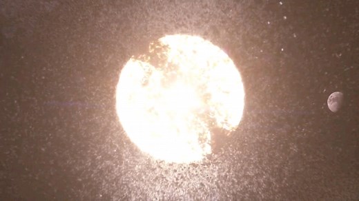 地球爆炸的过程