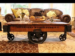 35 Cart Coffee Table Design Ideas