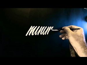 Hand Lettering Demo by John King. "Minimum"
