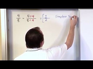 Lesson 9 - Simplifying Fractions, Part 1 - (5th Grade Math)