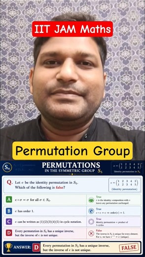 Permutation Group | Group Theory | IIT JAM & CUET PG | IFAS