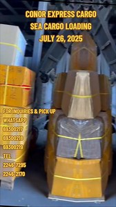 6.4K views · 196 reactions | Maraming salamat mga Kabayan! Sea cargo loading po ulit tayo ngayong araw . July 26, 2025. #freight #Container #kabayan #fyp #Seacargoloading #seafreight #legit #kuwait #balikbayanbox #conorcargo #conorexpresscargo | CONOR Express Cargo - Kuwait | Facebook