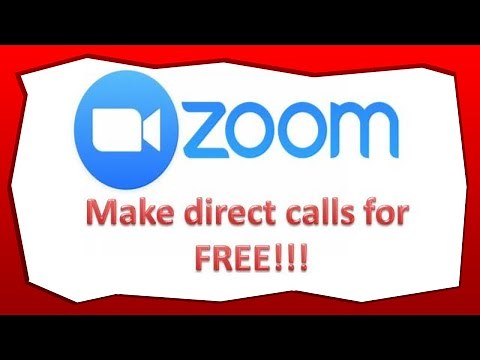 How to make a free direct call on ZOOM