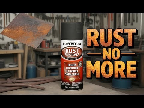 Fix RUST Fast with Rust-Oleum Rust Reformer Spray!