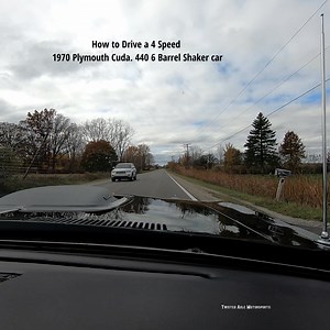 472K views · 14K reactions | How to drive a 4 speed! LOL Good times riding in this 1970 Plymouth CUDA | Dynamic Detroit Mopars | Facebook