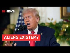 Trump orders release of files on alien life.