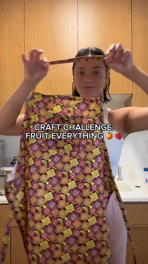 Handmade Fruit Apron Sewing Tutorial | DIY Craft Challenge