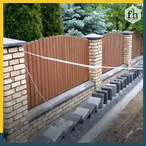 Check out this amazing domino effect on a stone wall build. | Family Handyman