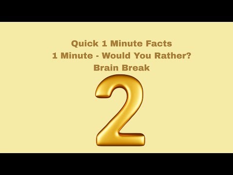 Multiplying by 2 Challenge! ⚡ 60 Second Math + 1 min Would You Rather Brain Break
